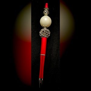 Beaded pen